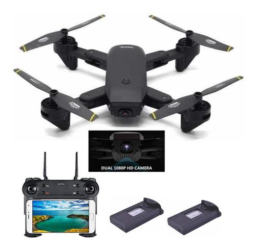 Drone Dm107s Plegable Doble Cámara Wifi Full Hd Modo Sígueme
